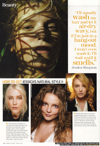 Illustration for article titled Gorgeous Gimmick: Jessica Simpson Without Retouching Or Makeup